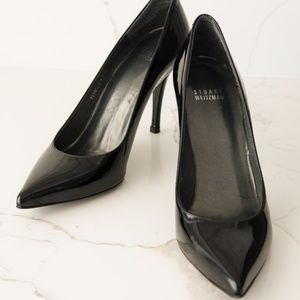 Stuart Weitzman Patent Leather black pumps